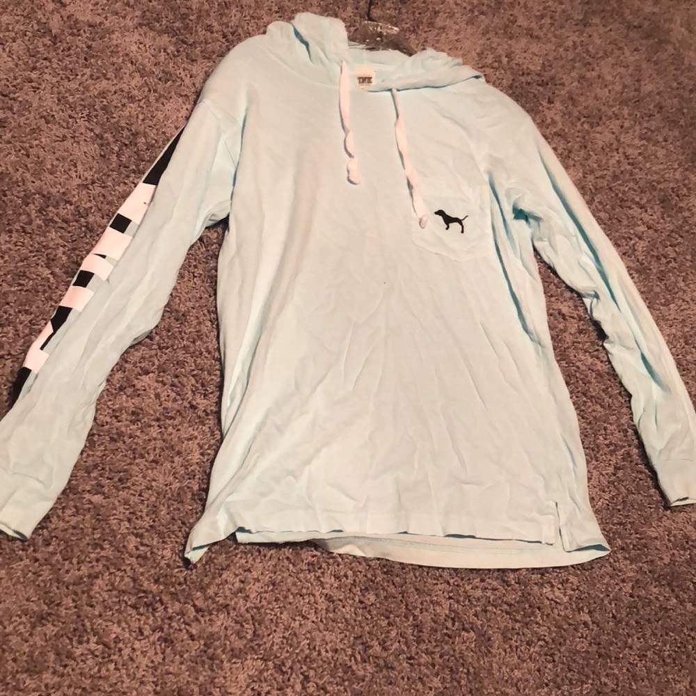 PINK Hoodie Shirt -XS